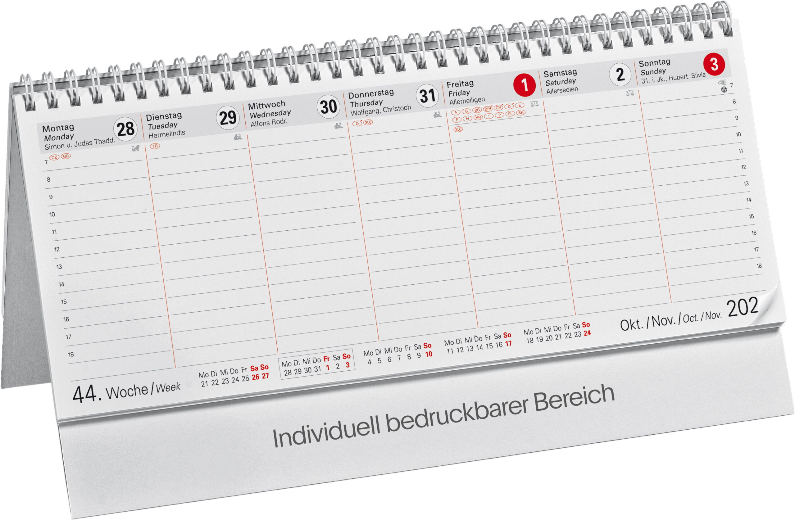 Stehkalender Table Exklusiv Classic Leykam